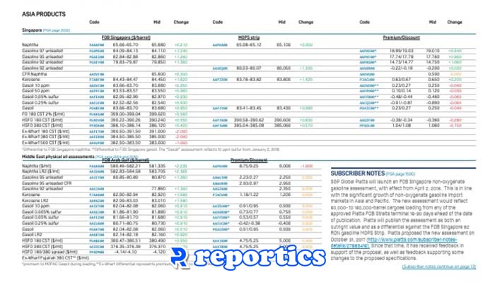 گزارش های نشریه پلتس